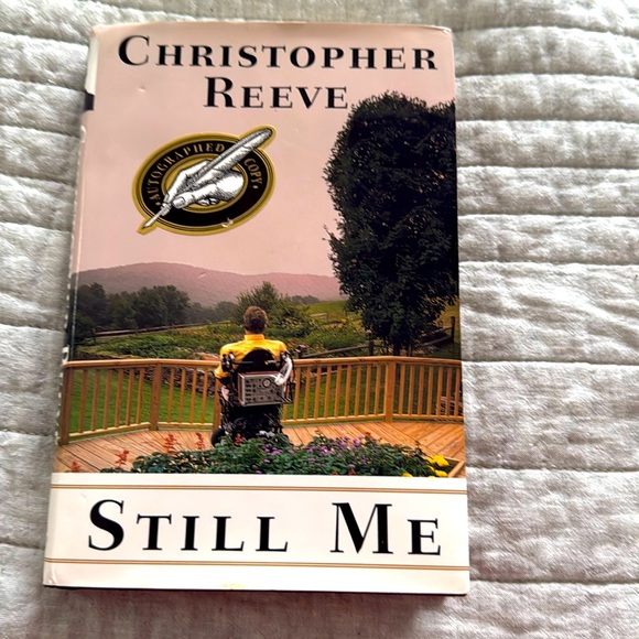 Book | Other | Christopher Reeve Still Me Book Signed By His Wife Dana ...